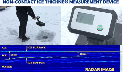 lake ice thickness measurement device|how to test ice thickness.